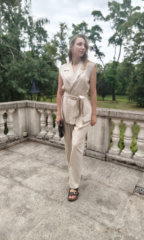 Komplet z kamizelką Calabria